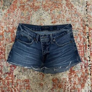 Lucky Brand Dark Blue Denim Mini Skirt